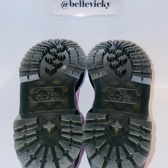 🆕Dr Martens unisex adult 1461 Quad Ii Platform Leather Light Lilac Size 7/8 - Picture 6 of 13